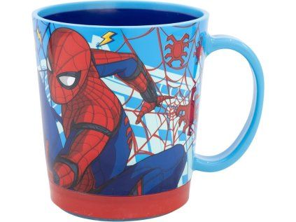 hrnecek s protiskluzovym dnem 410 ml spiderman 218666