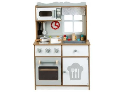 drevena kuchynka bilo hneda 107920