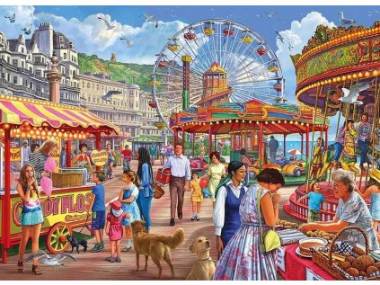 GIBSONS Puzzle Promenáda v Hastings 1000 dílků