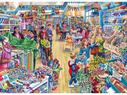 GIBSONS Puzzle Tvořivý ráj 1000 dílků