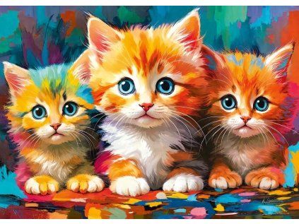 puzzle tri mala srdce 500 dilku 252274
