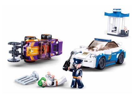 SLUBAN Policejní honička s natahovacím autem