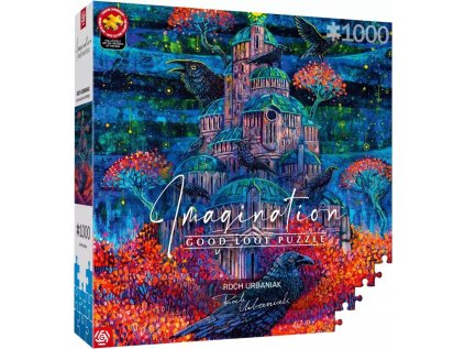 GOOD LOOT Puzzle Imagination: Roch Urbaniak - Pevnost Havraní královny 1000 dílků