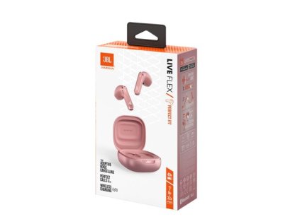 JBL Live Flex TWS Bluetooth Wireless In-Ear Earbuds Rose EU