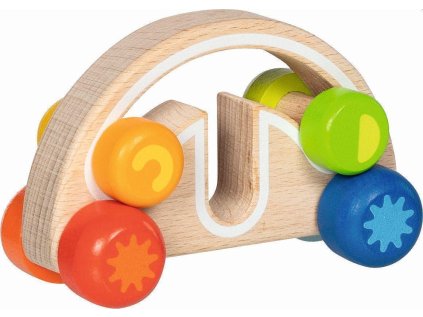 GOKI Dřevěné motorické autíčko