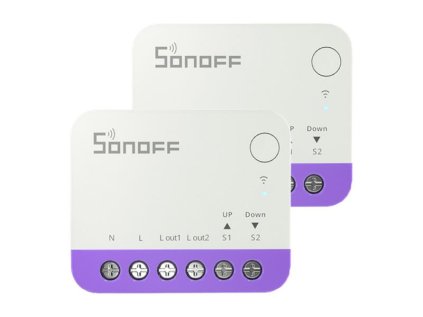 Inteligentný spínač pre žalúzie a rolety SONOFF MINI-RBS WiFi 2ks