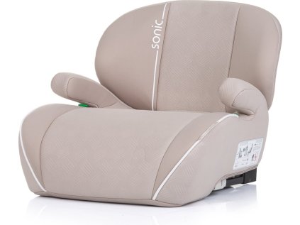 CHIPOLINO Podsedák Sonic i-Size 125-150cm Isofix, Tiramisu