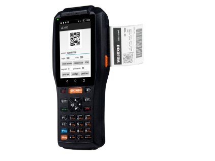 QUNSUO Mobilné PDA 1D, Android V6.0 s tlačiarňou
