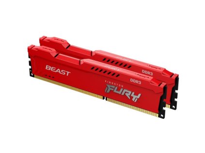 KINGSTON Fury Beast Red 8GB/DDR3/1600/CL10