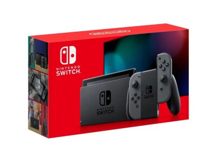 NINTENDO Switch s Joy-Con V2, sivá (NSH003)