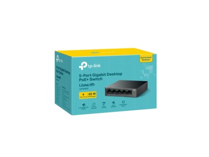 TP-Link LS105GP, Switch 5-Port/1Gbps/Desk/PoE+