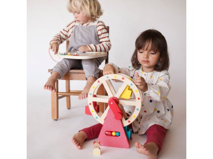 Petit Collage Drevené ruské koleso