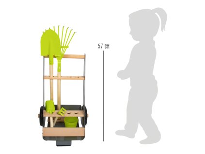 small foot Záhradný vozík s 5 ks náradia