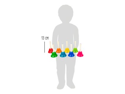 small foot Sada zvončekov pre malých hudobníkov 8 ks