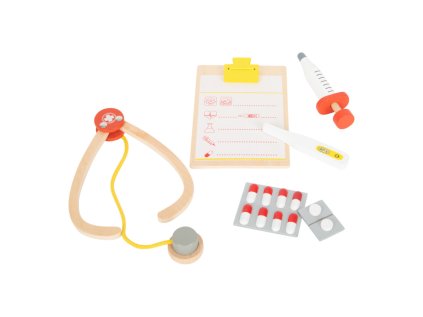 small foot Detský doktorský kufrík pre malých zubárov 2v1