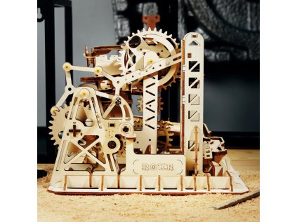RoboTime 3D mechanická skladačka guličkovej dráhy Veža