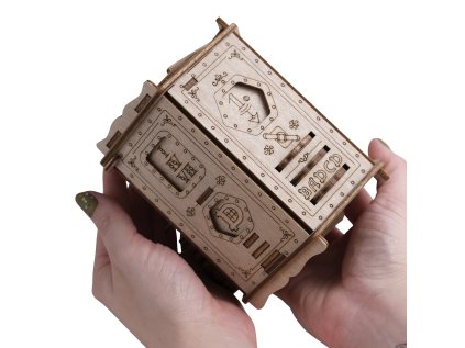 EscapeWelt 3D drevená skladačka hlavolamu Fort Knox Pro