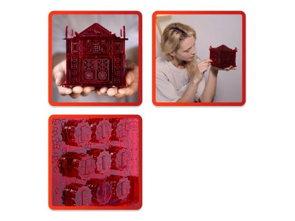 EscapeWelt Plexi-hlavolam Dračí dom