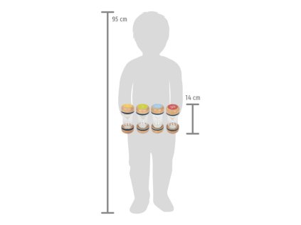 small foot Sada drevených presýpacích hodín XL