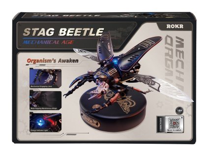 RoboTime 3D mechanická skladačka Roháč veľký