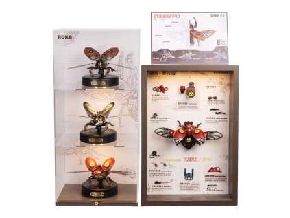 RoboTime 3D mechanická skladačka Chrobák nosorožtek