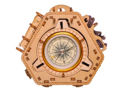 EscapeWelt Drevený hlavolam Blackbeard's Compass