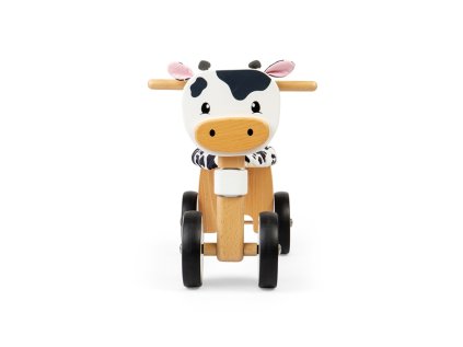 Bigjigs Toys Odrážadlo kravička