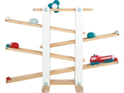 small foot Drevená guličková dráha