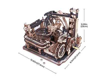 RoboTime 3D mechanická skladačka guličkovej dráhy Kozmodróm