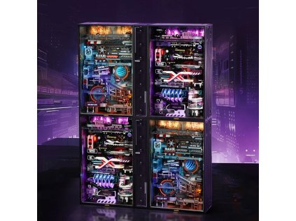 RoboTime 3D mechanická skladačka guličkovej dráhy Mesto budúcnosti