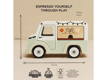 Le Toy Van Mobilná kaviareň Street coffee