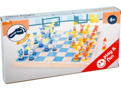 small foot Drevené hry šach rytier - poškodený obal