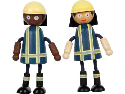 small foot Veľká hasičská stanica s príslušenstvom