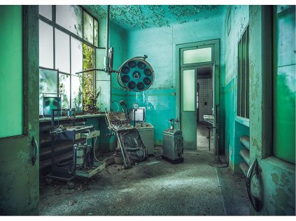 RAVENSBURGER Puzzle Ztracená místa: Blázinec 1000 dílků