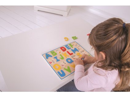 Bigjigs Toys Anglická abeceda s obrázkami
