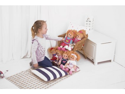 Bigjigs Toys Látková panenka Louise 38 cm