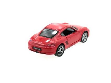 Welly -  Porsche Cayman S 1:34 červené