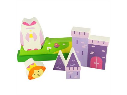 Bigjigs Toys Magnetické vertikálne puzzle zámok