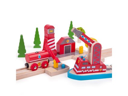 Bigjigs Rail Hasiči morskí záchranári