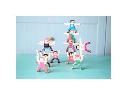 Vilac Drevené figúrky akrobatov