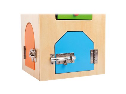 Small Foot Motorický dom so zámkami - poškodený obal