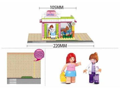 Sluban Girls Dream Holidays M38-B0602 Veterinárna klinika