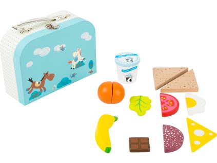 Small Foot Svačinkový kufřík modrý