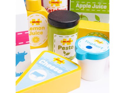 Bigjigs Toys Sada čerstvých potravín