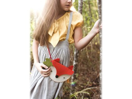 Petit Collage Kreatívny kufrík Kabelka líška