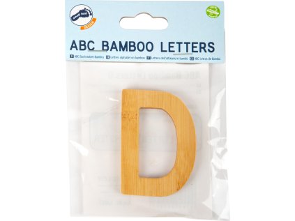 small foot Bambusové písmeno D