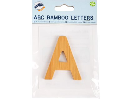 small foot Bambusové písmeno A
