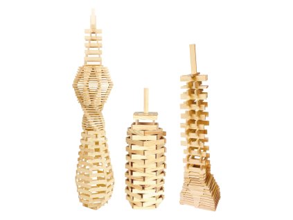 Jeujura Drevená stavebnica Técap Classic 200 dielov