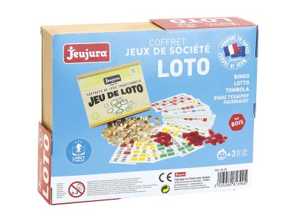 Jeujura Bingo v drevenom boxe