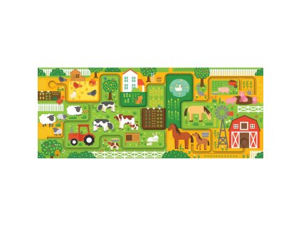 Petit Collage Bludisko a puzzle Farma